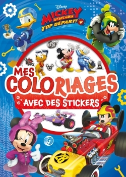MAISON DE MICKEY - MES COLORIAGES AVEC STICKERS