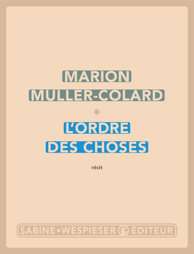 ORDRE DES CHOSES