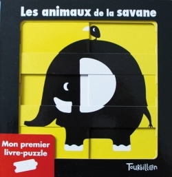 ANIMAUX DE LA SAVANE (MON PREMIER LIVRE-PUZZLE) (LES)