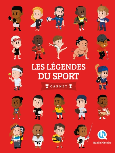 LEGENDES DU SPORT - CARNET (2NDE ED)