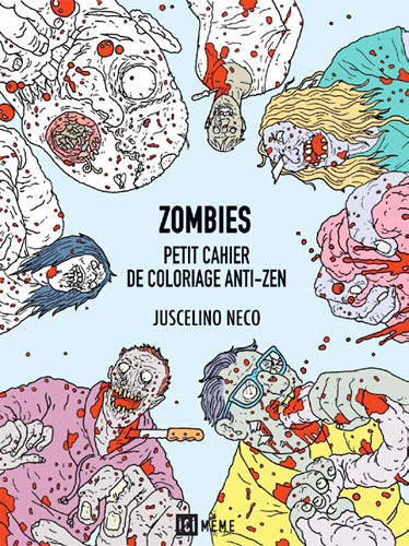 ZOMBIES - PETIT CAHIER DE COLORIAGE ANTI-ZEN