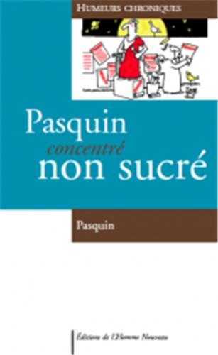 PASQUIN CONCENTRE NON SUCRE