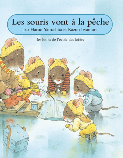 SOURIS VONT A LA PECHE  LUTIN
