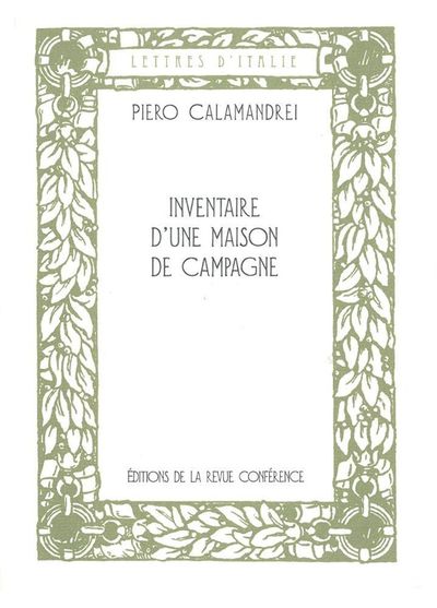 INVENTAIRE D´UNE MAISON DE CAMPAGNE