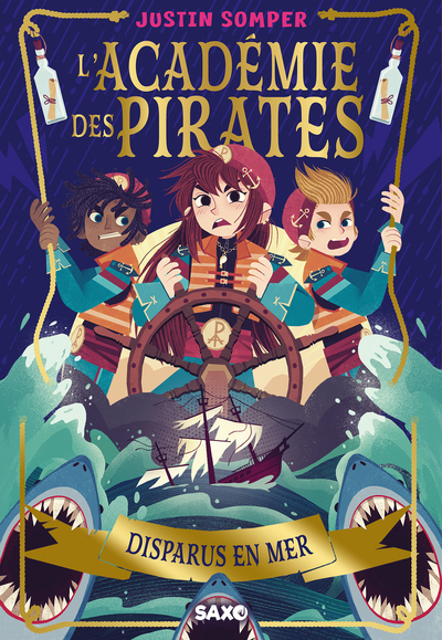 L´ACADEMIE DES PIRATES - TOME 02 DISPARUS EN MER (BROCHE) - VOL02