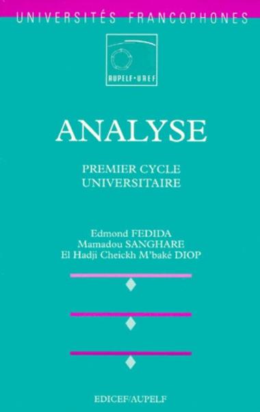 ANALYSE 1ER CYCLE