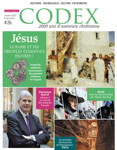 CODEX#26 JESUS - LE RABBI ET SES DISCIPLES ETAIENT-IL PAUVRES ?