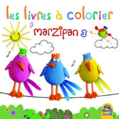 MARZIPAN 3  LES LIVRES A COLORIER