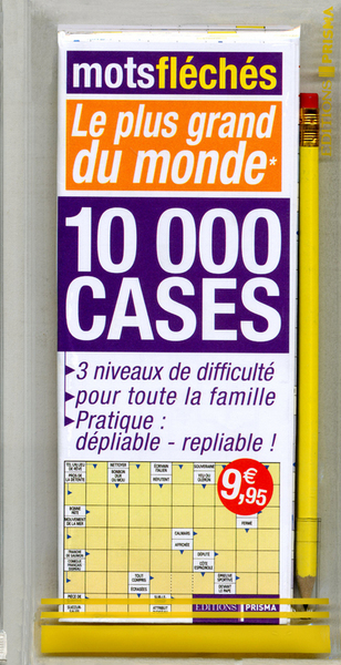 MOTS FLECHES GEANT LE PLUS GRAND DU MONDE 10000 CASES