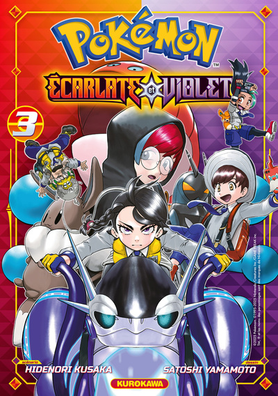 POKEMON ECARLATE ET VIOLET - TOME 3