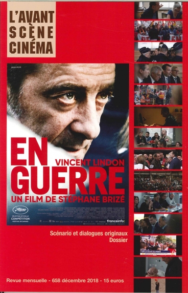 L´AVANT-SCENE CINEMA N 658 EN GUERRE - DECEMBRE 2018