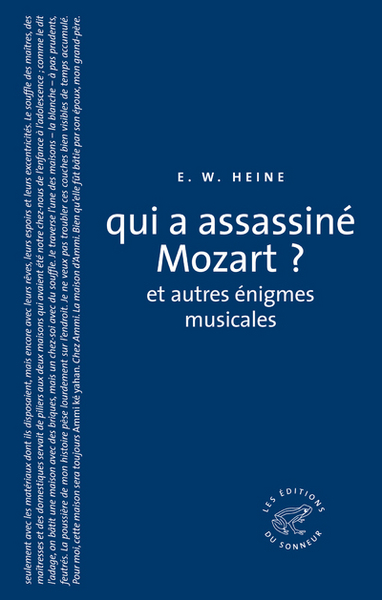 QUI A ASSASSINE MOZART ?