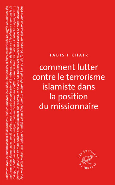 COMMENT LUTTER CONTRE LE TERRORISME ISLAMISTE DANS LA POSITION DU MISSIONNAIRE