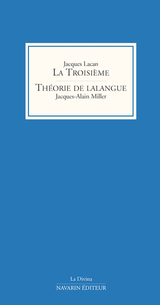 TROISIEME - THEORIE DE LALANGUE