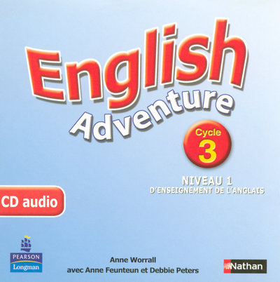 ENGLISH ADVENTURE CYCLE 3 NIVEAU 1 CD AUDIO