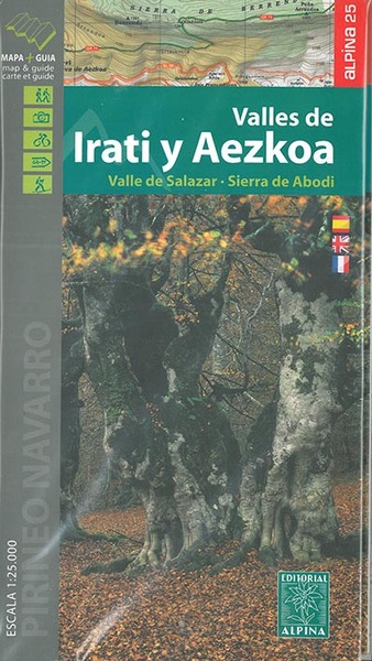 VALLES DE IRATI Y AEZKOA  1/25.000