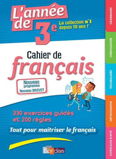ANNEE DE 3E CAHIER DE FRANCAIS (L´)