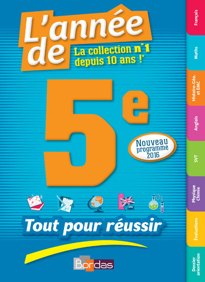 ANNEE DE LA 5E (L´) - TOUT POUR REUSSIR