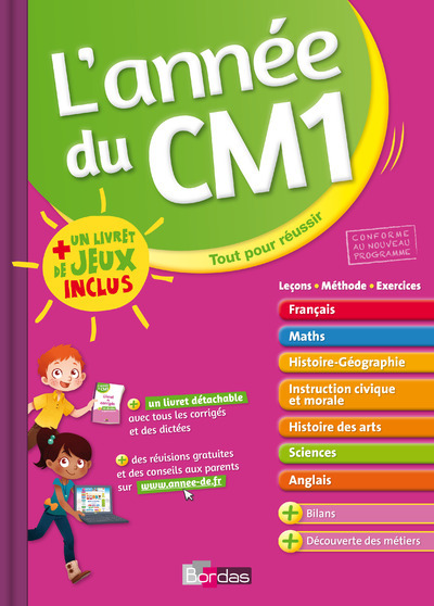 L´ANNEE DU CM1 + LIVRET JEUX