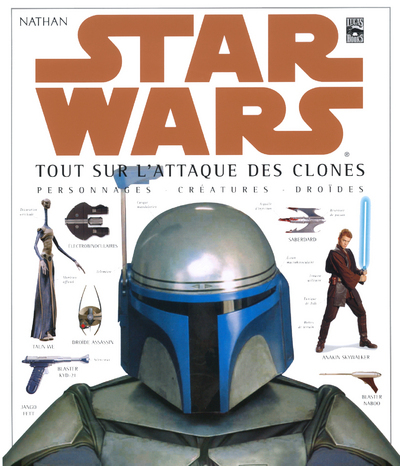 STAR WARS EPISODE 2 TOUT SUR L´ATTAQUE DES CLONES : PERSONNAGES