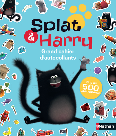SPLAT & HARRY : GRAND CAHIER D´AUTOCOLLANTS