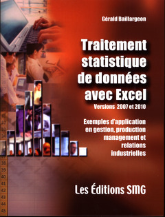 TRAITEMENT STATISTIQUE DE DONNEES AVEC EXCEL VERSIONS 2007 2010 EX D´APPLICATION EN GESTION PRODUCTI