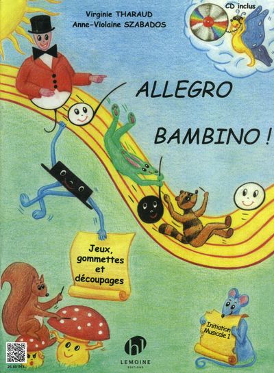 ALLEGRO BAMBINO + CD --- EVEIL MUSICAL