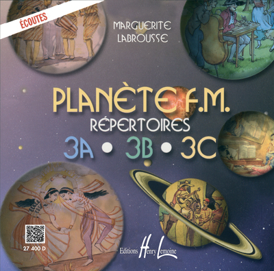 PLANETE FM VOL.3A - REPERTOIRE ET THEORIE --- FORMATION MUSICALE