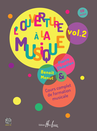 L´OUVERTURE A  LA MUSIQUE VOL.2 + CD --- FORMATION MUSICALE