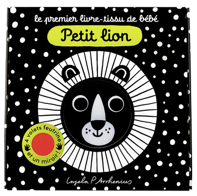 LE PREMIER LIVRE TISSU DE BEBE - PETIT LION