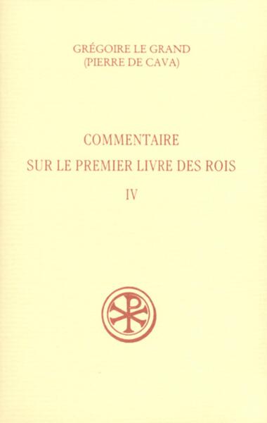 COMMENTAIRE SUR LE PREMIER LIVRE DES ROIS T IV (IV 79 211)