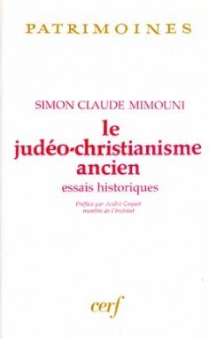 JUDEO-CHRISTIANISME ANCIEN ESSAIS HISTORIQUES