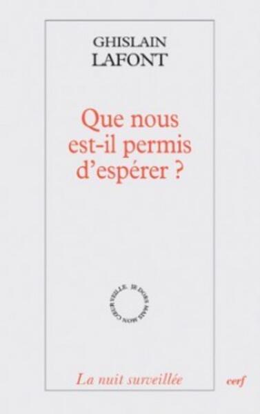 QUE NOUS EST-IL PERMIS D´ESPERER ?