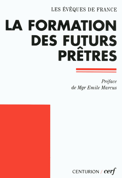 FORMATION DES FUTURS PRETRES