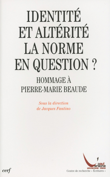 IDENTITE ET ALTERITE