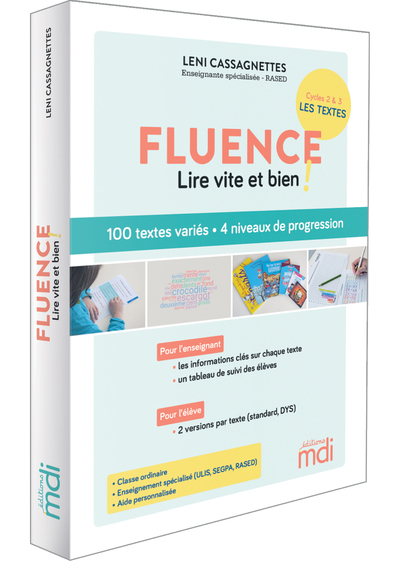 MDI - FLUENCE - 90 TEXTES POUR LIRE VITE ET BIEN !
