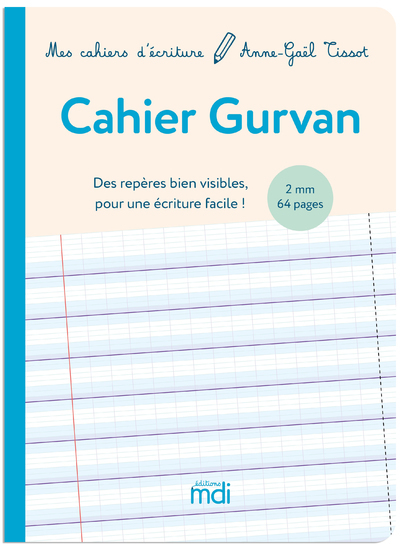 MDI MES CAHIERS D´ECRITURE CAHIER GURVAN 2MM - 2020