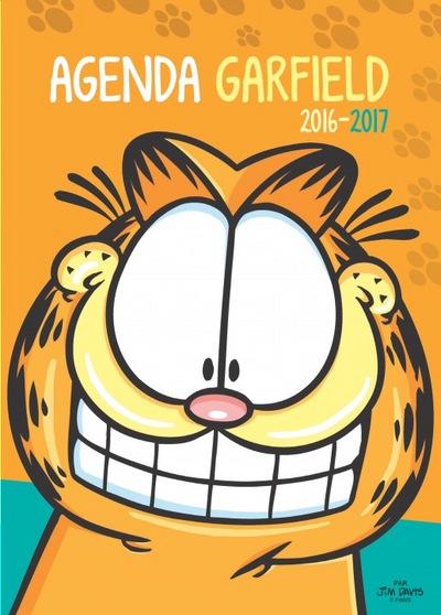 AGENDA SCOLAIRE GARDIELD 2016-2017