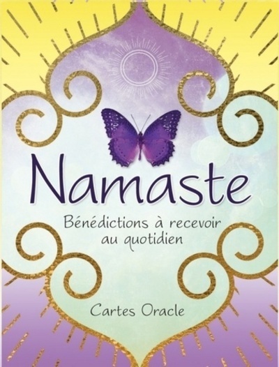NAMASTE ,BENEDICTIONS A RECEVOIR AU QUOTIDIEN - COFFRET