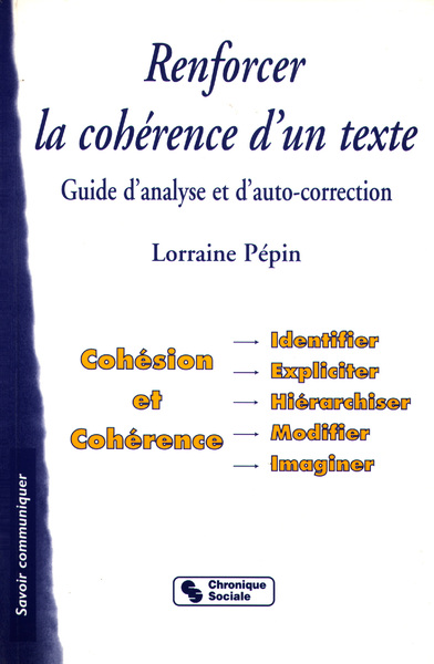 RENFORCER LA COHERENCE D'UN TEXTE