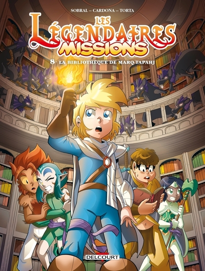 LEGENDAIRES - MISSIONS T08 - LA BIBLIOTHEQUE DE MARQ-TAPAHJ