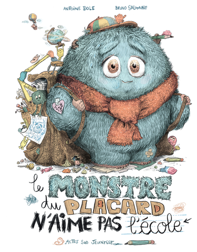 MONSTRE DU PLACARD N´AIME PAS L´ECOLE