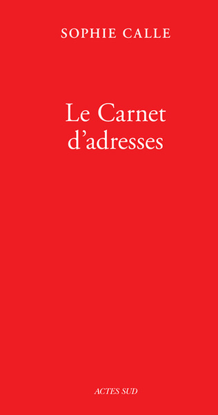 CARNET D´ADRESSES (LIVRE VI)