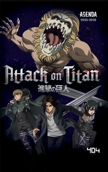 AGENDA ATTACK ON TITAN 2025-2026