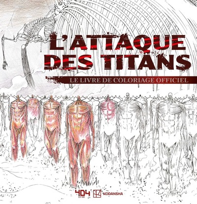 L´ATTAQUE DES TITANS - LE LIVRE DE COLORIAGE OFFICIEL