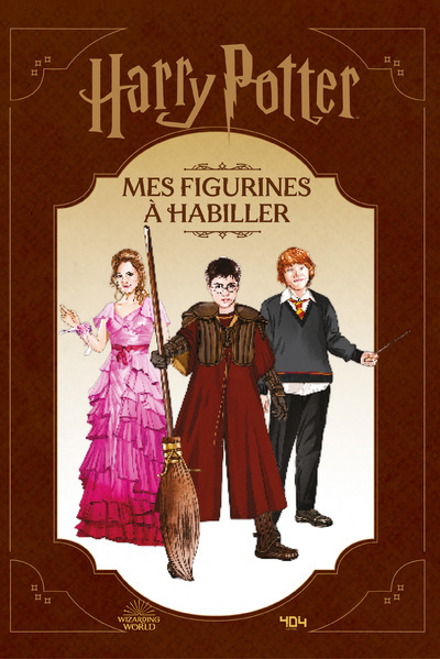 HARRY POTTER - MES FIGURINES A HABILLER - UN LIVRE OFFICIEL