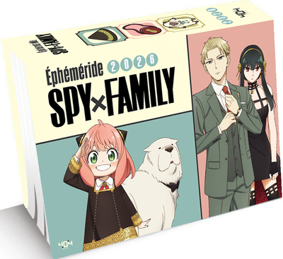 EPHEMERIDE - UNE ANNEE AVEC SPY X FAMILY