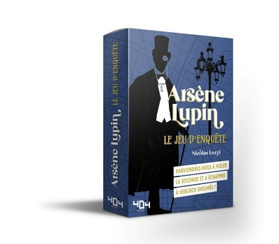 ARSENE LUPIN : LE JEU D´ENQUETE - PARVIENDREZ-VOUS A VOLER LA JOCONDE ET A ECHAPPER A HERLOCK SHOLME
