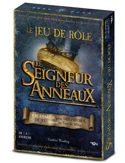 SEIGNEUR DES ANNEAUX - LE JEU DE ROLE OFFICIEL