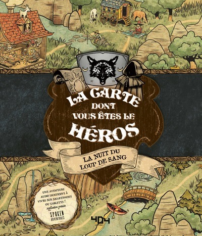 CARTE DONT VOUS ETES LE HEROS - LA NUIT DU LOUP DE SANG